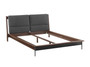 Park Avenue Cal King Platform Bed With Fabric, Ruby "GPA0003RB"