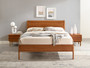 Ventura Queen Platform Bed, Amber "GVA0001AM"