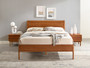 Ventura Cal King Platform Bed, Amber "GVA0003AM"