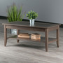 Santino Coffee Table, Oyster Gray "16640"