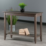 Santino Console Hall Table, Oyster Gray "16648"