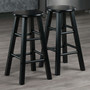 Element Counter Stools, 2-Piece Set, Black "20274"