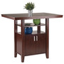 Albany High Table With Cabinet, Walnut "94042"