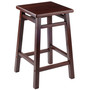 Carter Square Seat Counter Stool, Walnut "94153"