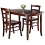 Inglewood 3-Piece Set Dining Table W/ 2 Ladderback Chairs "94319"