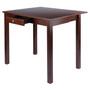 Perrone High Table With Drop Leaf, Walnut "94838"