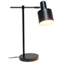 Lalia Home Mid Century Modern Metal Table Lamp, Black "LHT-4001-BK"