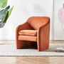 Zella Velvet Fabric Accent Arm Chair 1900175-565