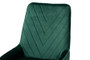 "DC177-Emerald Green Velvet/Gold-DC" Baxton Studio Priscilla Contemporary Glam and Luxe Green Velvet Fabric Upholstered and Gold Finished Metal 2-Piece Dining Chair Set