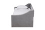 "CF9228 -Silver Grey Velvet-Daybed-T/T" Baxton Studio Raphael Modern and Contemporary Grey Velvet Fabric Upholstered Twin Size Daybed with Trundle
