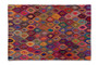 "Addis-Multi-Rug" Baxton Studio Addis Modern and Contemporary Multi-Colored Handwoven Fabric Area Rug