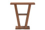 "FP-01-Walnut-Console" Baxton Studio Boone Modern and Contemporary Walnut Brown Finished Wood Console Table