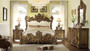 Homey Design HD-8008-BSET5-CK Victorian California King 5-Piece Bedroom Set