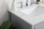 24 Inch Single Bathroom Vanity In Grey "VF19024GR"