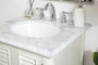 24 Inch Single Bathroom Vanity In Antique White "VF30524AW"