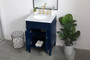 24 Inch Single Bathroom Vanity In Blue "VF12524BL"