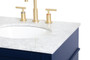 24 Inch Single Bathroom Vanity In Blue "VF12524BL"