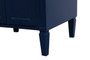 24 Inch Single Bathroom Vanity In Blue "VF12524BL"