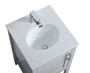 18 Inch Single Bathroom Vanity In Grey "VF16018GR"