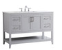 48 Inch Single Bathroom Vanity In Grey "VF16048GR"