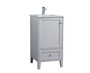 18 Inch Single Bathroom Vanity In Grey "VF18018GR"