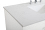 42 Inch Single Bathroom Vanity In White "VF18042WH"