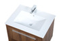 24 Inch Single Bathroom Floating Vanity In Walnut Brown "VF43024WB"