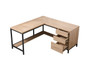 Emerson Corner Industrial Desk In Mango Wood "DF11001MW"