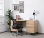 Emerson Industrial Double Cabinet Desk In Mango Wood "DF11002MW"