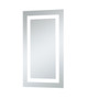 Hardwired Led Mirror W18 X H30 Dimmable 5000K "MRE71830"