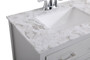 30 Inch Single Bathroom Vanity In Grey "VF90130GR"