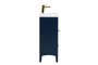 17.5 Inch Bathroom Vanity In Blue "VF2218BL"