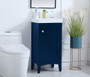 17.5 Inch Bathroom Vanity In Blue "VF2318BL"