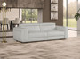 "VGCCICON-GREY-9" VIG Coronelli Collezioni Icon - Modern Italian Grey Leather Queen Size Sofa Bed