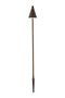 Outdoor Cast Brass Torch Path Light D:8" H:61" "P806"