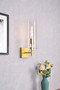 Savant 1 Light Brass Wall Sconce "LD2362BR"