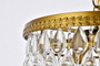 Nordic 4 Lights Brass Pendant "1219D16BR/RC"
