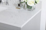 48 Inch Single Bathroom Vanity In Grey With Backsplash "VF17048GR-BS"