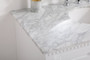 42 Inch Single Bathroom Vanity In White "VF53042WH"
