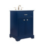 24 Inch Single Bathroom Vanity In Blue "VF15024BL"