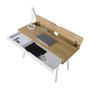 "RTA-1462-PN" Techni Mobili Workstation With Cord Management And Storage