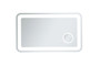 Lux 24In X 40In Hardwired Led Mirror With Magnifier And Color Changing Temperature 3000K/4200K/6000K "MRE52440"