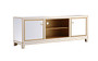 Reflexion 72 In. Mirrored Tv Stand In Gold "MF70172G"