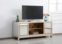 Reflexion 60 In. Mirrored Tv Stand In Gold "MF701G"