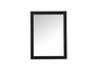 Aqua Vanity Mirror 24X32 Inch In Black "VM22432BK"