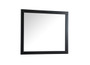 Aqua Vanity Mirror 42X36 Inch In Black "VM24236BK"