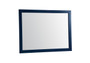 Aqua Vanity Mirror 48X36 Inch In Blue "VM24836BL"