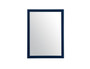 Aqua Vanity Mirror 48X36 Inch In Blue "VM24836BL"