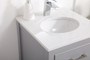 18 Inch Single Bathroom Vanity In Gray "VF19018GR"