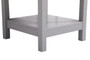 18 Inch Single Bathroom Vanity In Gray "VF19018GR"